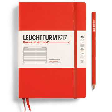 LEUCHTTURM1917 Medium A5 notitieboek Lobster gelijnd