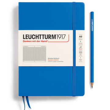 LEUCHTTURM1917 Medium A5 notitieboek Sky geruit