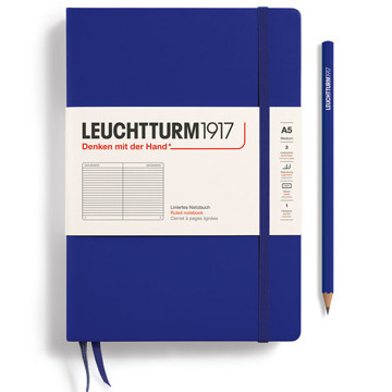 LEUCHTTURM1917 Medium A5 notitieboek Ink gelijnd