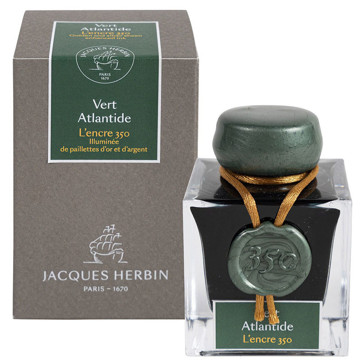 J.Herbin  350 inktpot 50ml Vert Atlantide