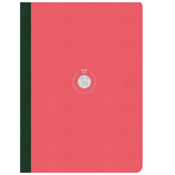 Flexbook Globel Smartbook Pink A4 gelijnd