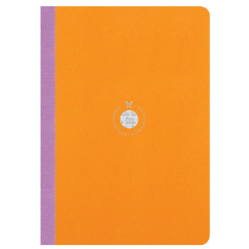 Flexbook Globel Smartbook Orange A4 gelijnd