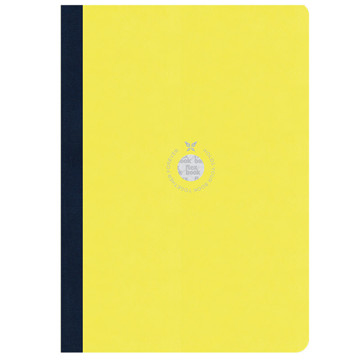 Flexbook Globel Smartbook Yellow A4 gelijnd