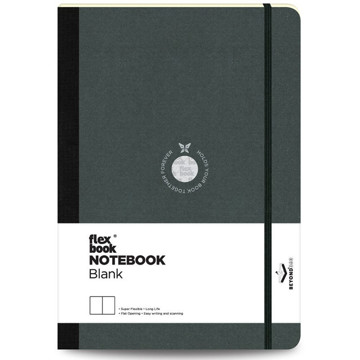 Flexbook Notebook Black Large blanco