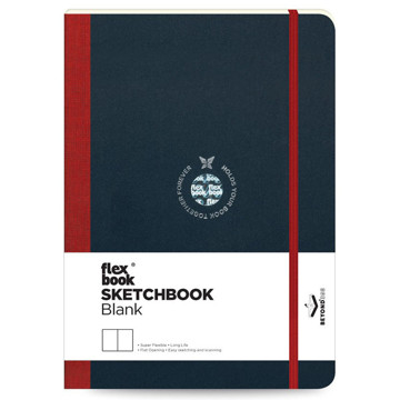 Flexbook Sketchbook Red A4+ blanco