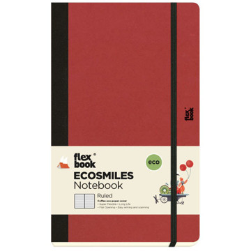 Flexbook Ecosmiles Medium Cherry gelijnd