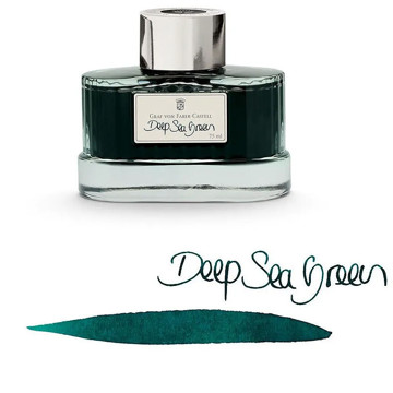 Graf von Faber-Castell inktpot 75ml Deep Sea Green