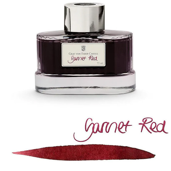 Graf von Faber-Castell inktpot 75ml Garnet Red