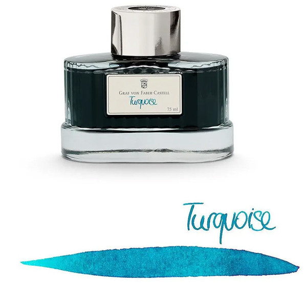 Graf von Faber-Castell inktpot 75ml Turquoise