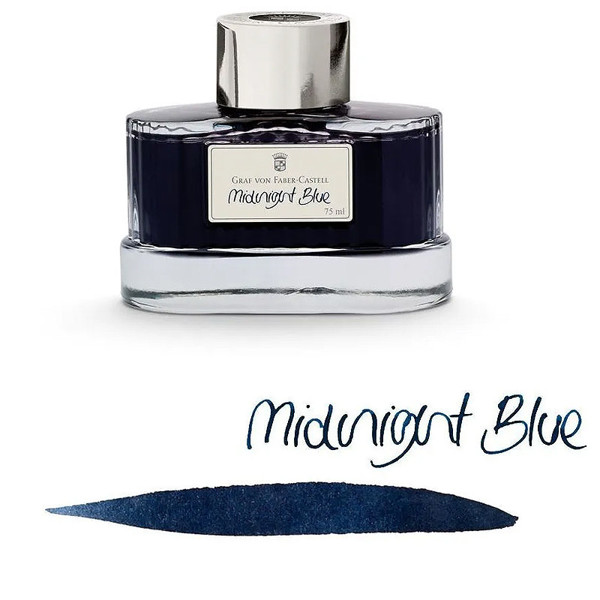 Graf von Faber-Castell inktpot 75ml Midnight Blue