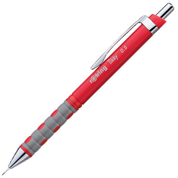 Rotring Tikky 0.5mm rood  vulpotlood