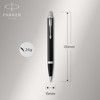 Parker IM Black Lacquer CT schrijfset balpen en vulpen