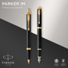 Parker IM Black Lacquer GT schrijfset balpen en vulpen