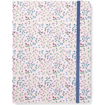 Filofax Notebook A5 Meadow Pink