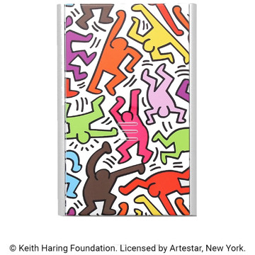 Ögon Design creditcardhouder Cascade Wallet Keith Haring Color