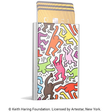 Ögon Design creditcardhouder Cascade Wallet Keith Haring Color