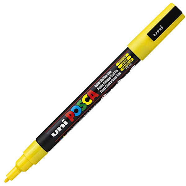 verfstift Posca PC-3M   F 1.3mm geel