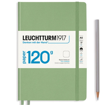 LEUCHTTURM1917 Medium A5 notitieboek 120g. Sage blanco