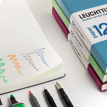 LEUCHTTURM1917 Medium A5 notitieboek 120g. Sage blanco