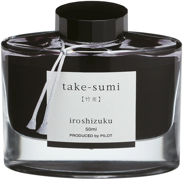 Pilot inktpot Iroshizuku 50ml Black - Take-Sumi