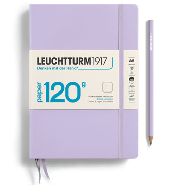 LEUCHTTURM1917 Medium A5 notitieboek 120g Lilac dotted