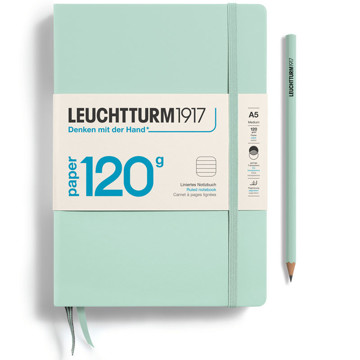 LEUCHTTURM1917 Medium A5 notitieboek 120g Mint Green gelijnd