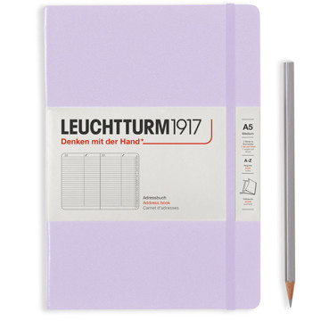 LEUCHTTURM1917 Medium A5 Alfabet Lilac