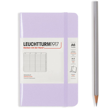 LEUCHTTURM1917 Pocket A6 Alfabet Lilac