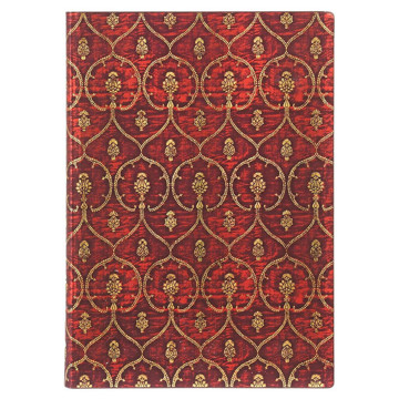 Paperblanks  Flexis Red Velvet Midi gelijnd