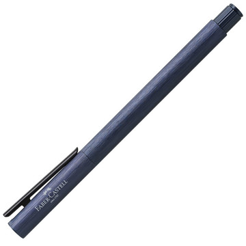 Faber-Castell Neo Slim Aluminium Dark Blue vulpen