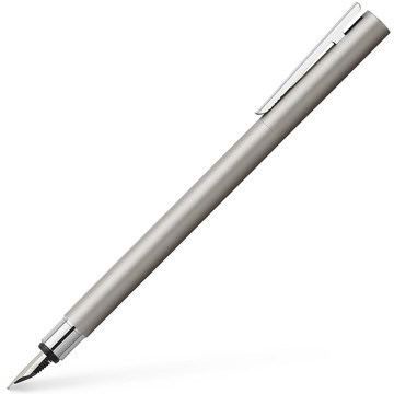 Faber-Castell Neo Slim Stainless Steel Matt vulpen