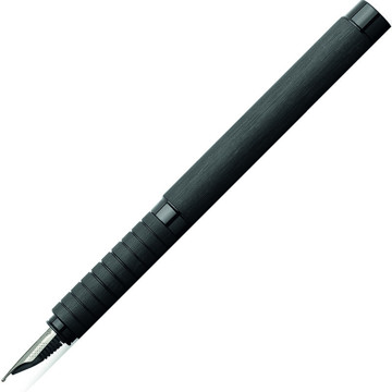 Faber-Castell Essentio Aluminium Black vulpen