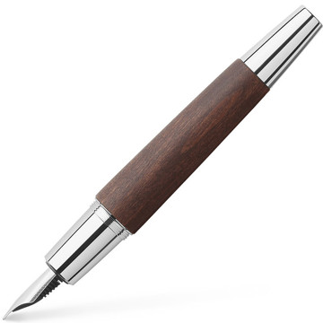 Faber-Castell E-Motion Wood Dark Brown vulpen