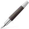 Faber-Castell E-Motion Wood Black vulpen