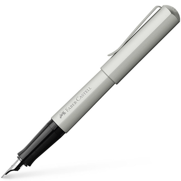 Faber-Castell Hexo Silver Matt vulpen