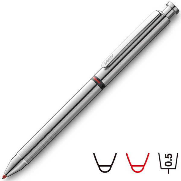  LAMY st tri pen balpen - zwart - rood - potlood 0.5mm 