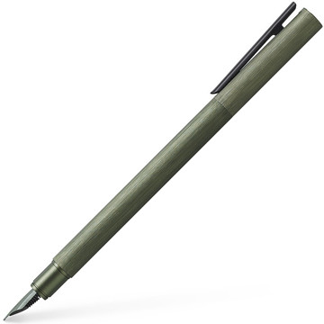 Faber-Castell Neo Slim Aluminium Olive Green vulpen