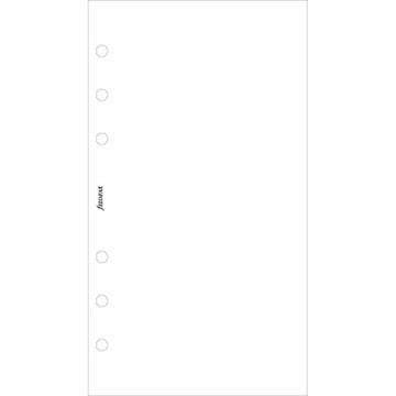 filofax Personal papier blanco wit