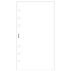 filofax Personal papier blanco 100vel wit