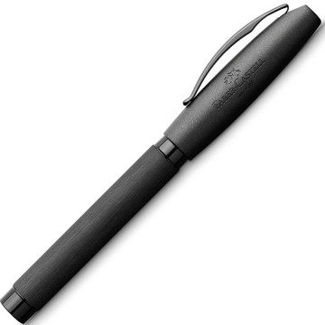 Faber-Castell Essentio Aluminium Black vulpen