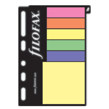 filofax plakstickers diverse kleuren pocket formaat