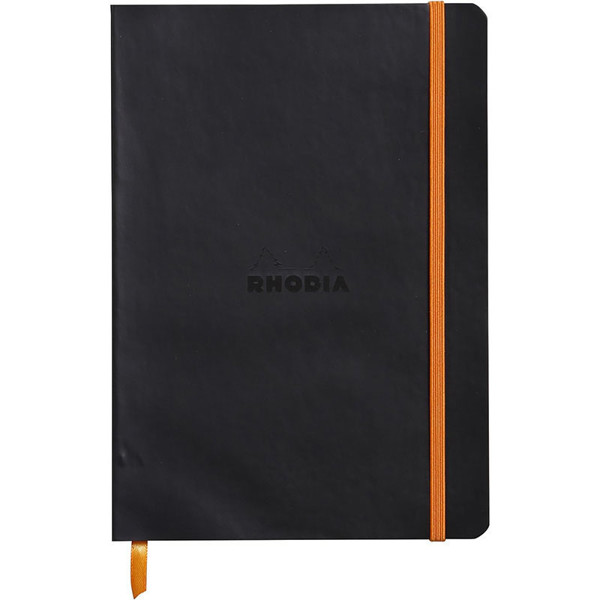 Rhodia Rhodiarama A5 gelijnd Softcover - Black