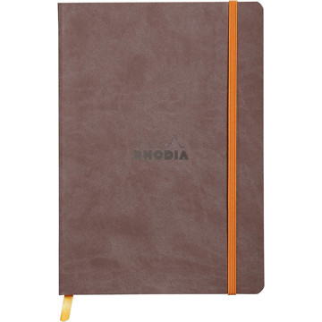 Rhodia Rhodiarama A5 gelijnd Softcover - Chocolate