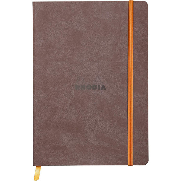 Rhodia Rhodiarama A5 gelijnd Softcover - Chocolate