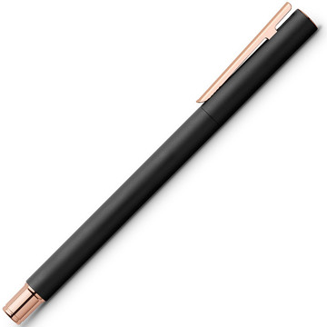 Faber-Castell Neo Slim Metal Black with Rosegold rollerpen