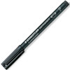 viltstift Staedtler Lumocolor 318  F 0.6mm zwart  - permanent