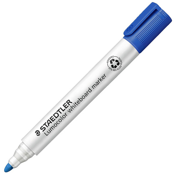 viltstift Staedtler Lumocolor 351 whiteboardmarker 2.0mm - blauw