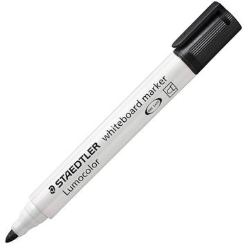 viltstift Staedtler Lumocolor 351 whiteboardmarker 2.0mm - zwart