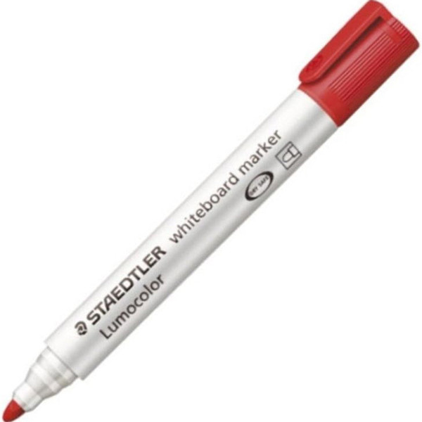 viltstift Staedtler Lumocolor 351 whiteboardmarker 2.0mm - rood