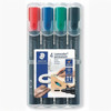 viltstift Staedtler Lumocolor 352 2.0mm permanent 4 kleuren